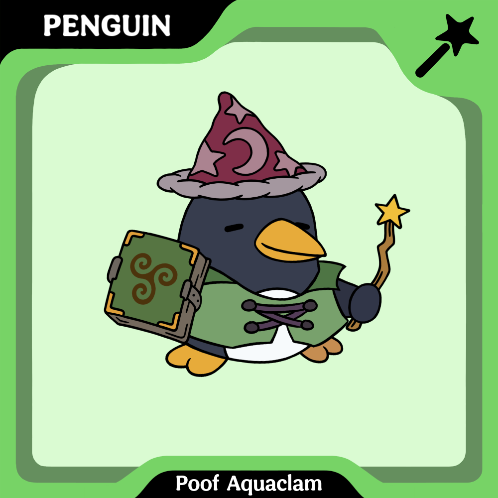 Poof Aquaclam | Pioneer Kaiju | Kaiju Cards | Treasure