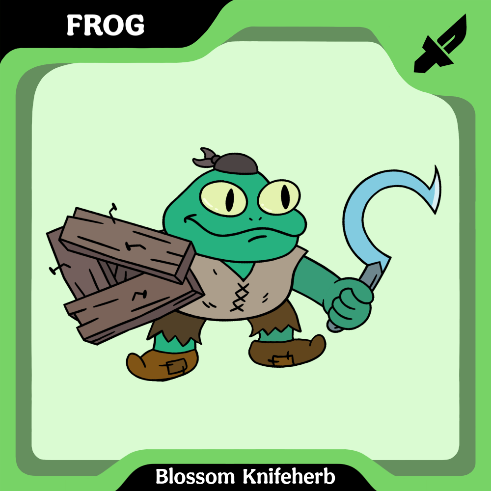 Blossom knifeherb pioneer kaiju treasure market